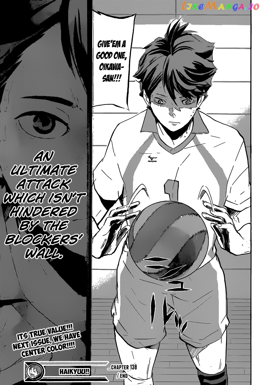 Haikyuu!!, Chapter 138 image 19